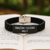 Funny Valet Gifts from Friends - Amazing F--king Valet Glide lock Clasp Birthday Presents for Valet Men - Image 2